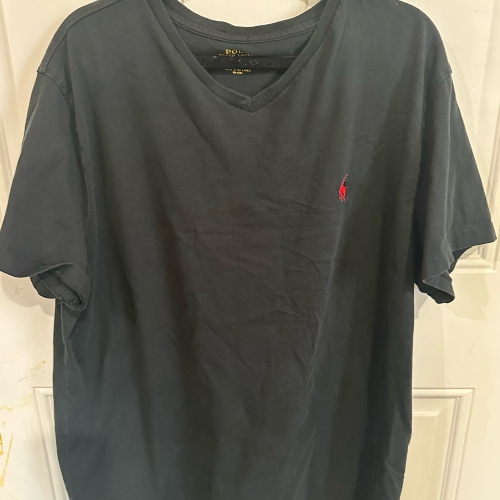 Polo by Ralph Lauren Men's Dark Gray Tee